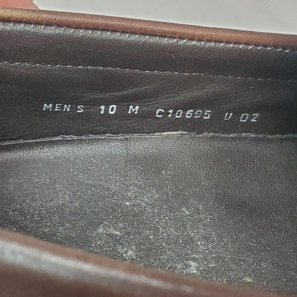 Cole Haan Mens 10 M‎ Brown Leather Loafer Shoes Nike Air Comfort - Picture 10 of 16